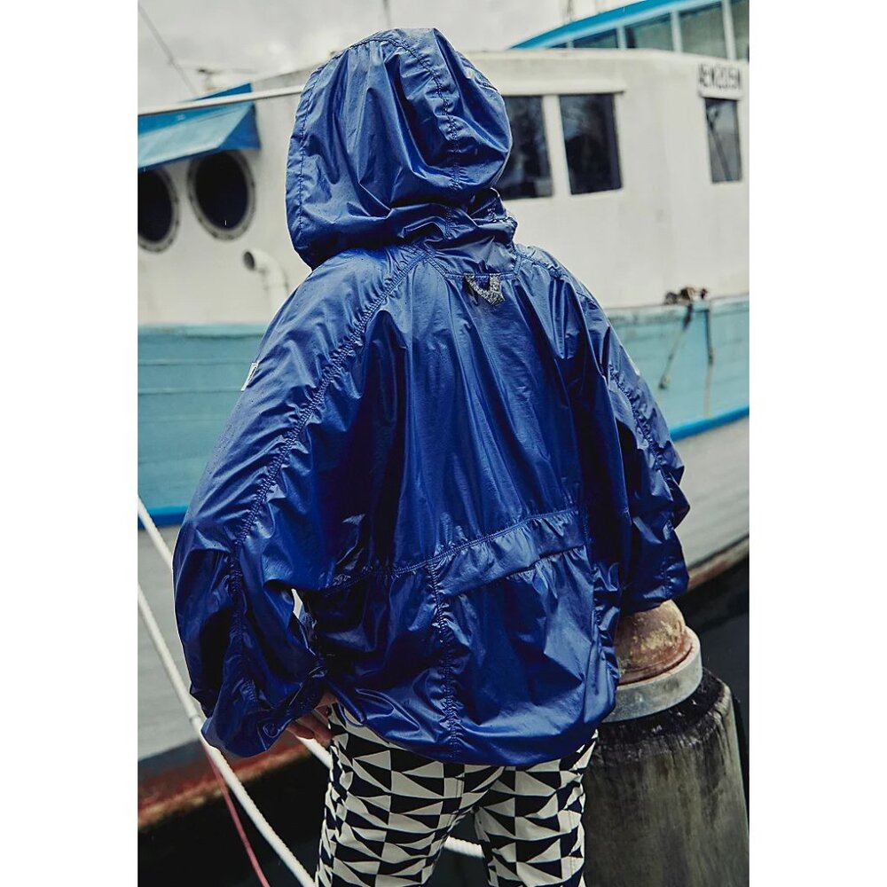 Fp Movement Spring Showers Packable Solid Rain Ja… - image 8